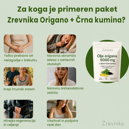 Zrevnika Origano — 3-mesečno zdravljenje