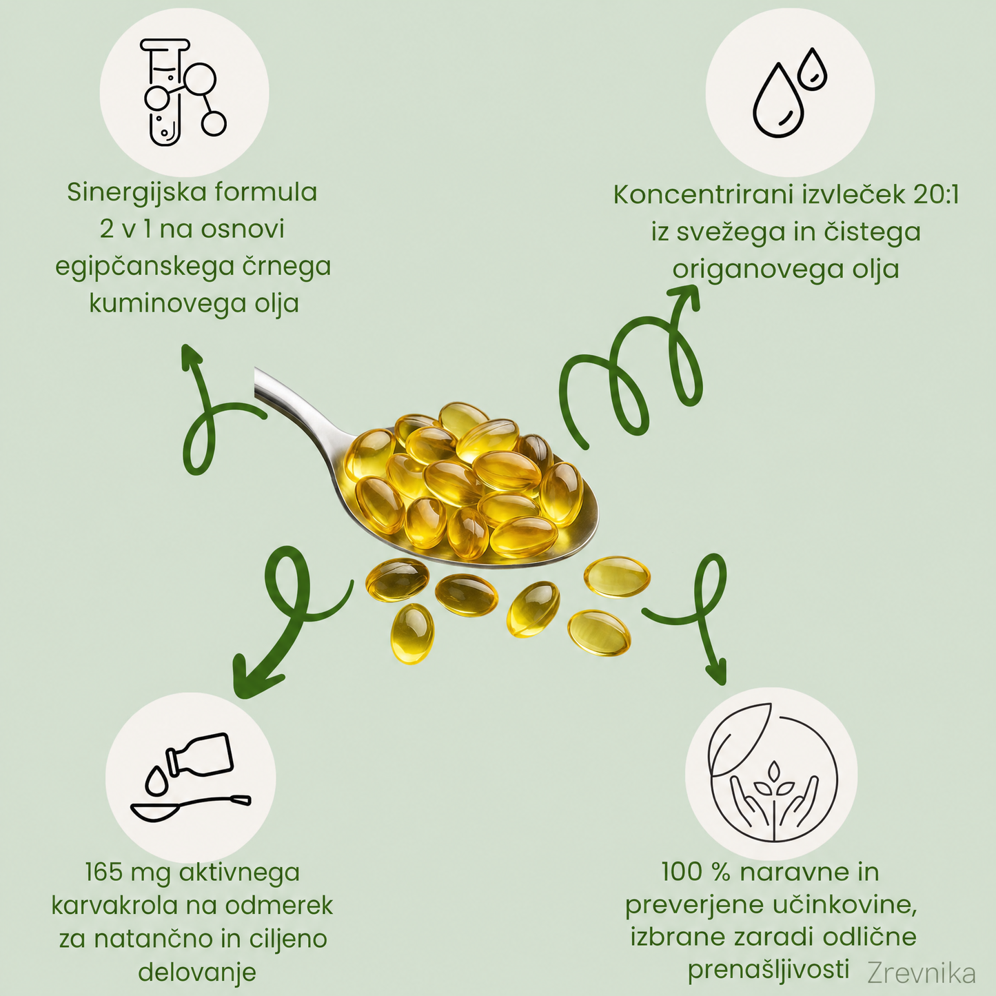 Zrevnika Origano — 3-mesečno zdravljenje