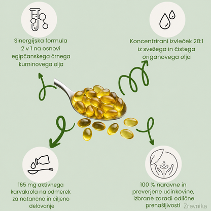 Zrevnika Origano — 3-mesečno zdravljenje